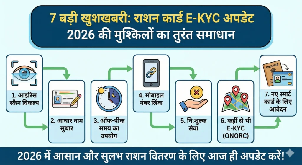 Ration Card E-KYC Update 2026